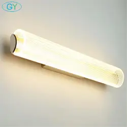 Современный светодиодный настенный светильник освещение для лестницы бра лампа прикроватная настенная лампа для ванной зеркало свет