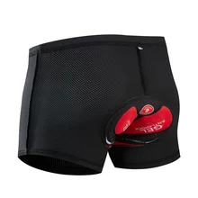 Нижнее белье для велоспорта с 3D подкладкой, гелевая подкладка, шорты для горного велосипеда, MTB, для езды на велосипеде, Спортивное нижнее белье, компрессионные колготки, шорты