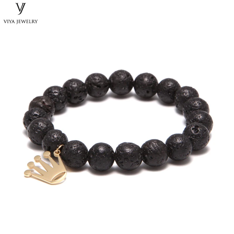 Natural-Gemstone-Lava-Rock-Beads-Stretch-bracelet-Elastic-Stone-Bead-Bracelet-Men-Jewelry-Gift-(2)