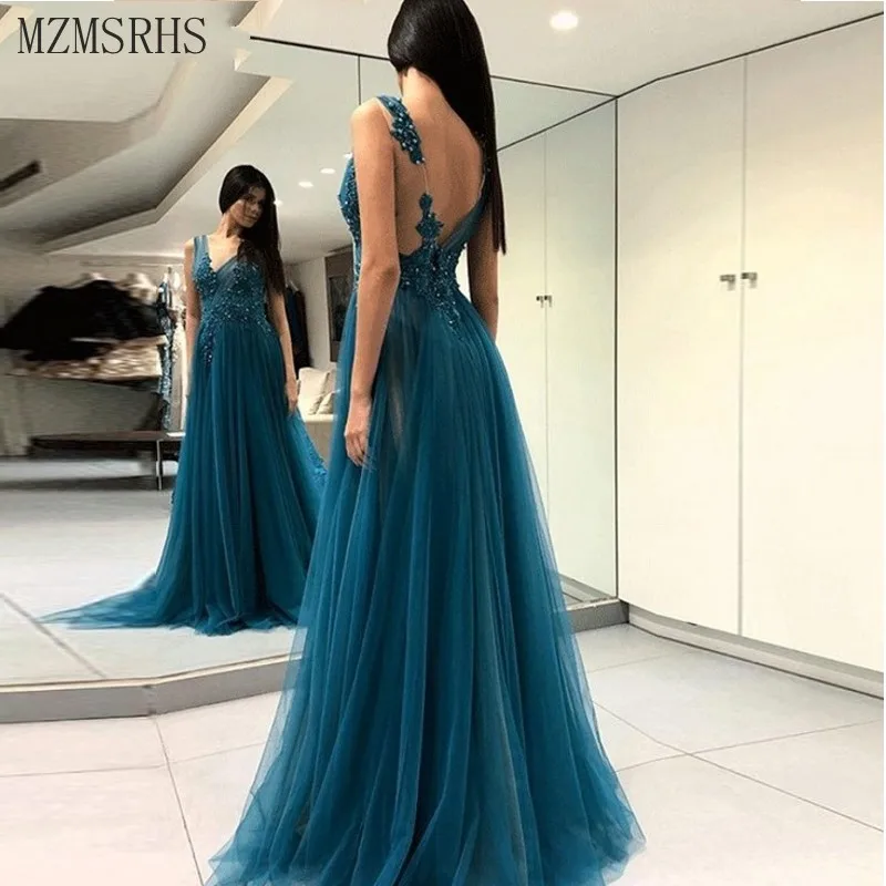 conew_v-neckline-beaded-appliques-high-slit-tulle-open-back-evening-party-prom-gowns-vestidos-de-fiesta_conew1