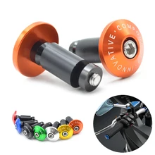 7 8 22 motorcycle handlebar cap font b motocross b font handle bar grips ends for