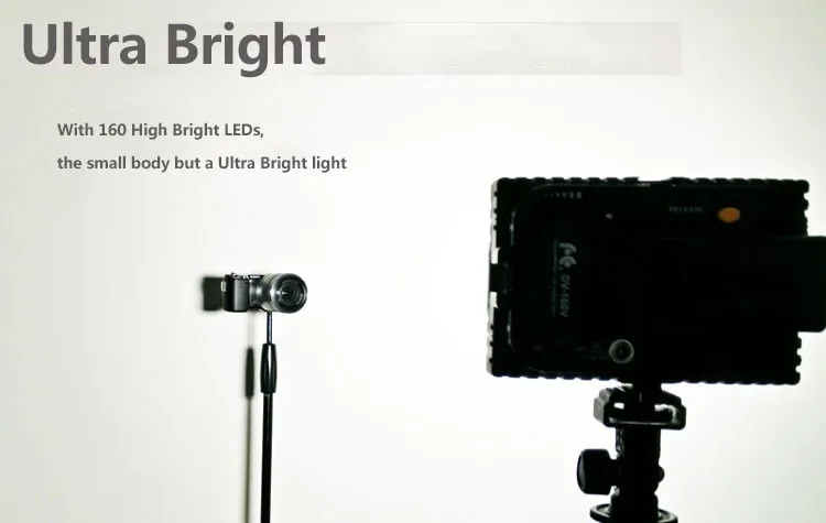Светильник для камеры, новинка, светильник для селфи, ограниченная Aputure, высокое светодиодное освещение для камеры Canon для Nikon для sony Dv camera s Ringht