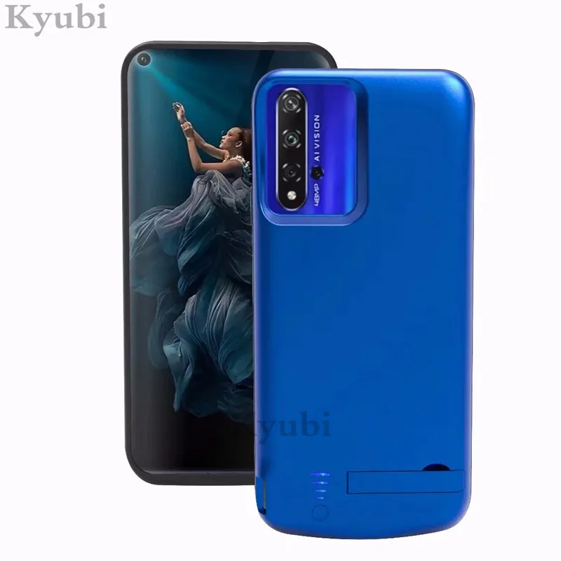 

5000mah high capacity battery charger case for Huawei Honor 20 Pro externl holder wireless charging cover for Huawei Honor 20