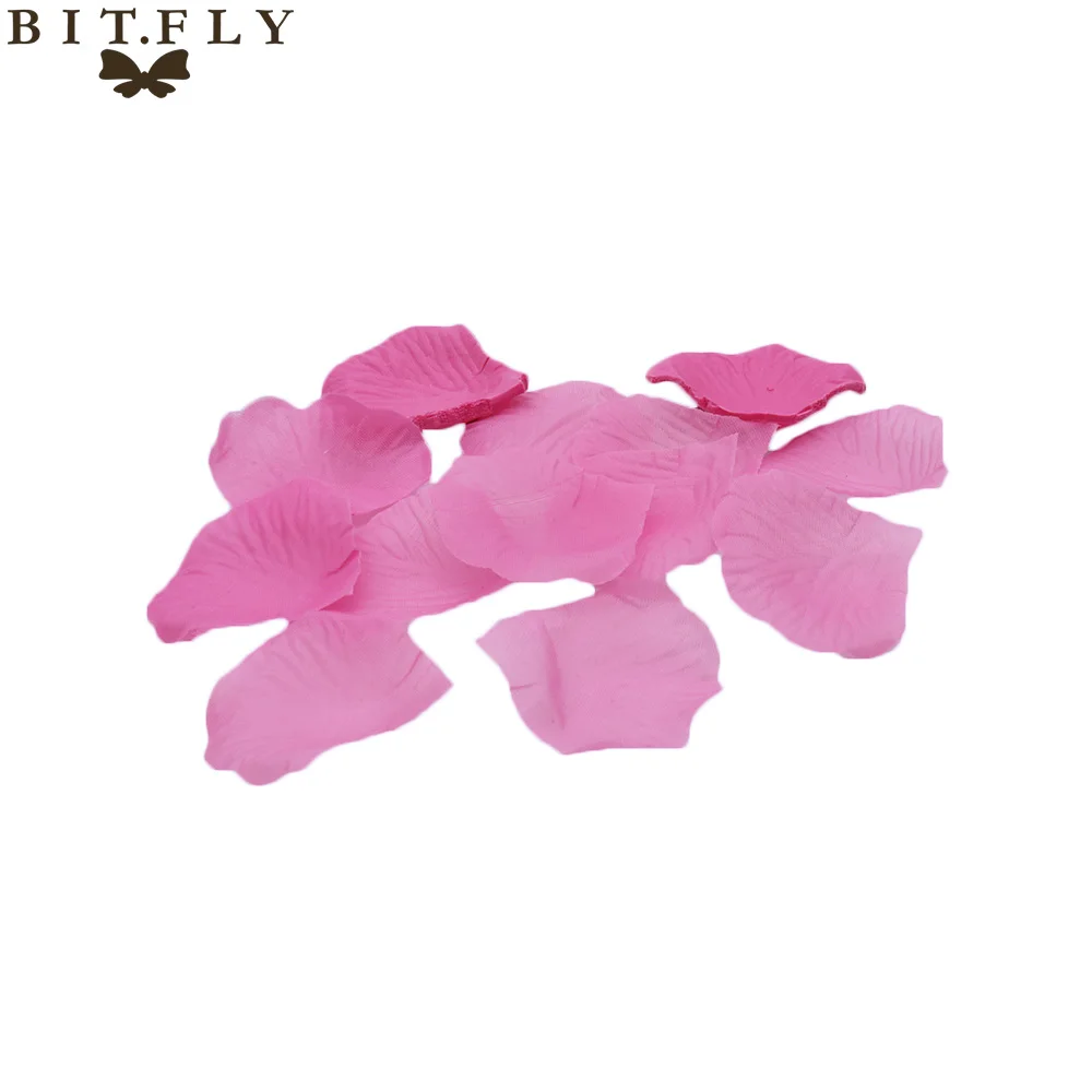 10 Colors 5cm Artificial Silk Rose Petals Wedding Flowers for Party Decoration Carpet Artificial