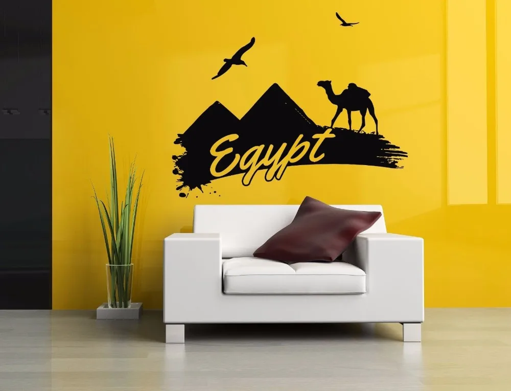 Наклейки на стену в стиле Egypt Camel виниловые наклейки декорация настенное