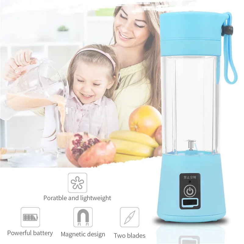 

Rechargeable USB Juicer Cup Portable Electric Fruit Juicer Blender Bottle Camp Travel Picnic Juicer Blender Smoothies Machine 31