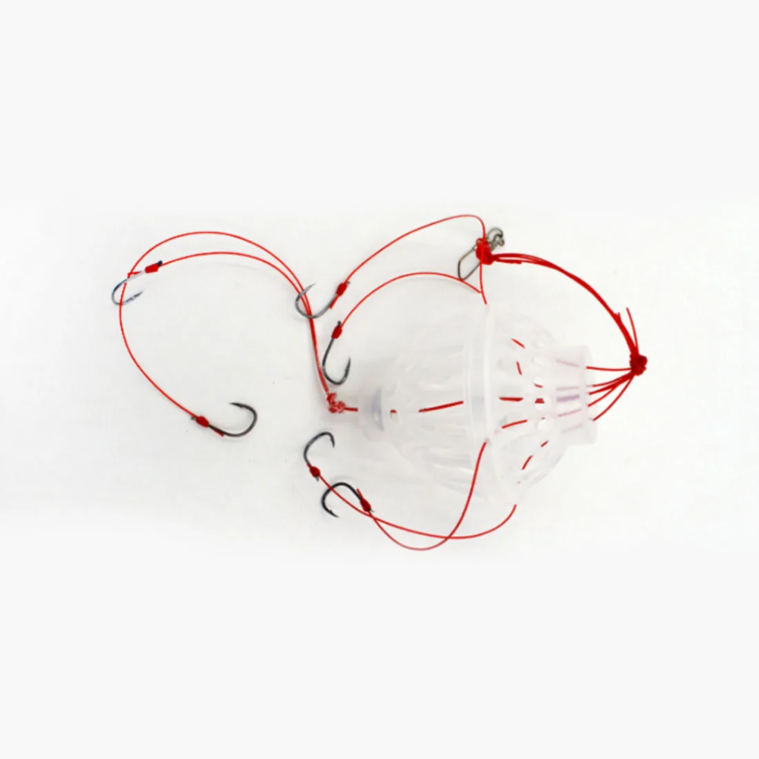 

Fishing Tackle Sea Box Hook Monsters with Six Strong Carbon Steel + Plastics Carp Spherical Explosion Hooks Tool