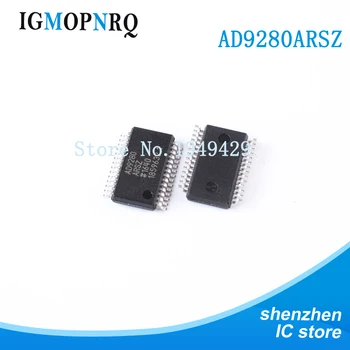 

2PCS AD9280ARSZ SSOP28 AD9280 AD9280ARS to digital converter - ADC 8B Complete 32 MSPS New original