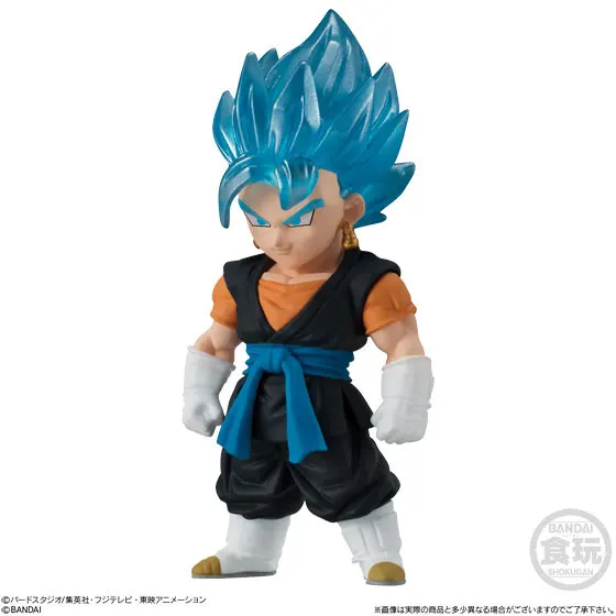 "Супер Dragon Ball-Z Heroes" BANDAI рекламные Коллекционные фигурки-набор из 5 шт. Goku Bardock Vegetto Cumber(злой Саян