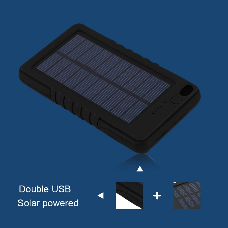 imágenes para Hot 3600 mAh Portable Power Bank Batería de Reserva de Carga Solar A Prueba de agua Para El Teléfono 3 Colores Al Por Mayor imágenes para Hot 3600 mAh Portable Power Bank Batería de Reserva de Carga Solar A Prueba de agua Para El Teléfono 3 Colores Al Por Mayor
