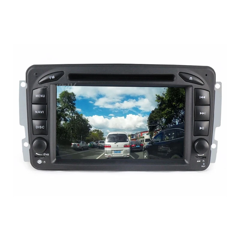 Sale For Benz CLK W209 W203 W168 W208 W463 W170 Vaneo Viano Vito E210 C208 Car DVD player with GPS Radio stereo two DIN Audio USB STW 14