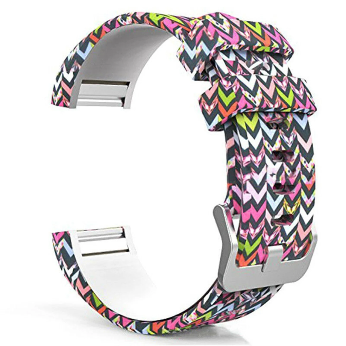 13 Style Smart Watch Band for Fitbit Charge 2 Floral Soft Silicone Wrist Strap for Fitbit Charge 2 Watch Accessories Size L