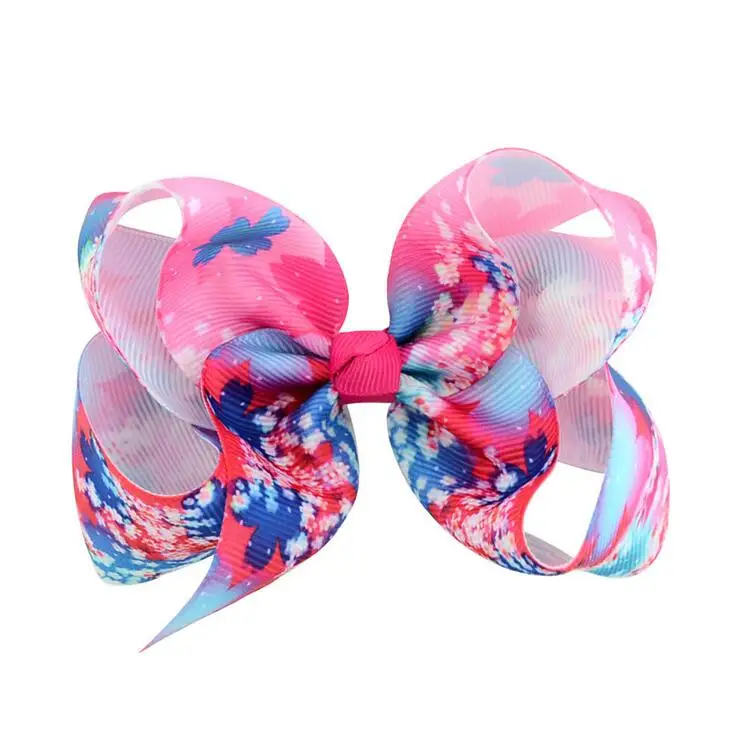 Peony ribbon hairbow4