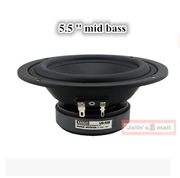 

Kasun US528 mid bass speaker rated power 100W 8 ohm 2pcs/lot
