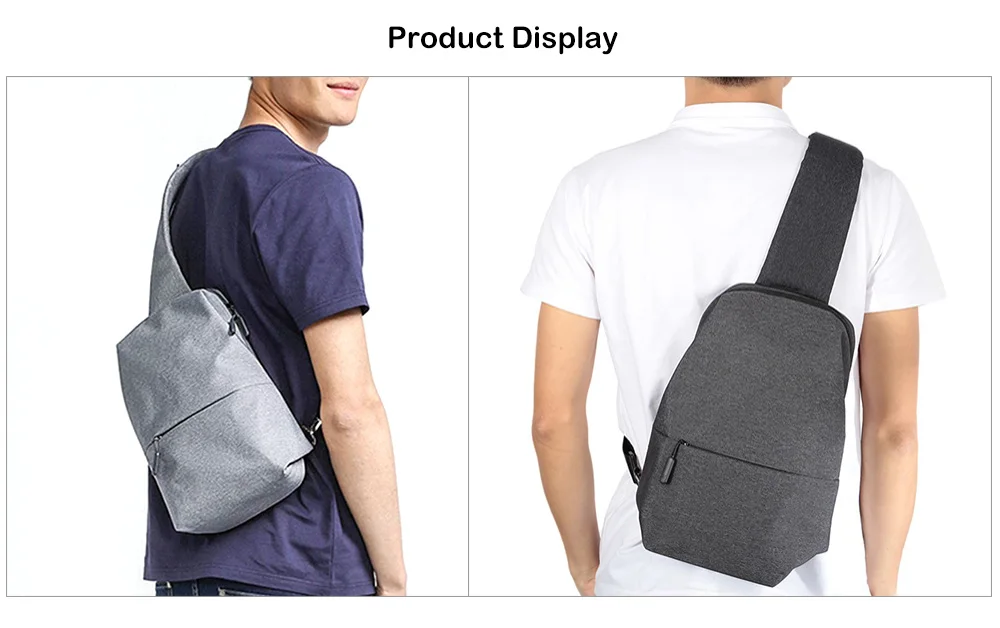 Xiaomi 4L слинг из полиэстра сумка для спорта и отдыха