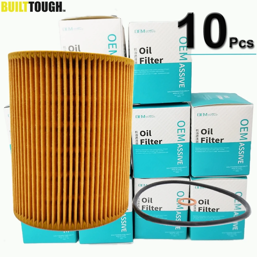 QTY10OilFiltersForBMW325xi325i325Ci330i330Ci330xi530iX5
