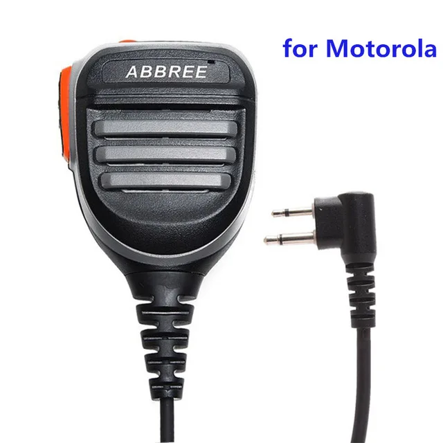 ABBREE микрофон для рации Motorola Portable Radio Walkie Talkie CP160 EP450 GP300 GP68 GP88 CP88 CP040 CP100 CP125
