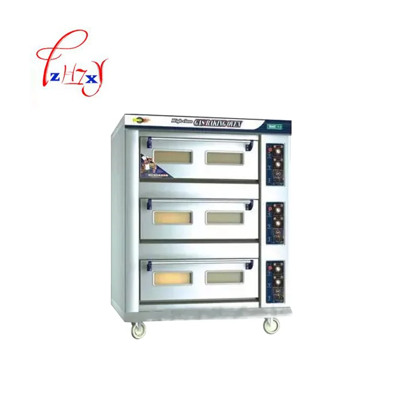 

Electric Professional oven pizza bread oven 3 Layers 6 Trays Stainless Steel Food Toaster Baking Machine DFL-36 1pc