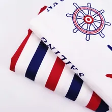 Горячая Распродажа, полосатая хлопковая саржевая ткань, высокое качество, хлопок, лоскутное шитье из ткани, шитье ручной работы, ткань для детей