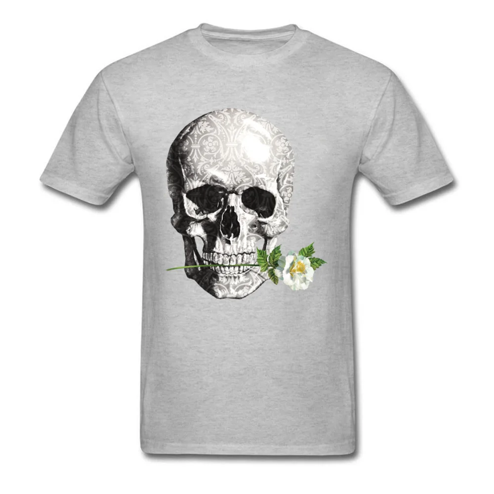 Skull Rose Tattoo_grey