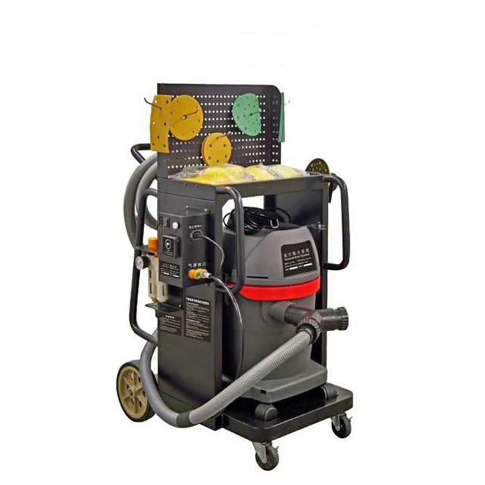 

Mobile Dry Sanding Dust Extraction Dust-free Dry Grinding Machine System 220v
