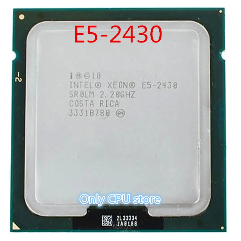 Intel ЦП Xeon E5-2430 SR0LM 2,20 ГГц 6-ядерный 15 м LGA1356 E5 2430 процессор