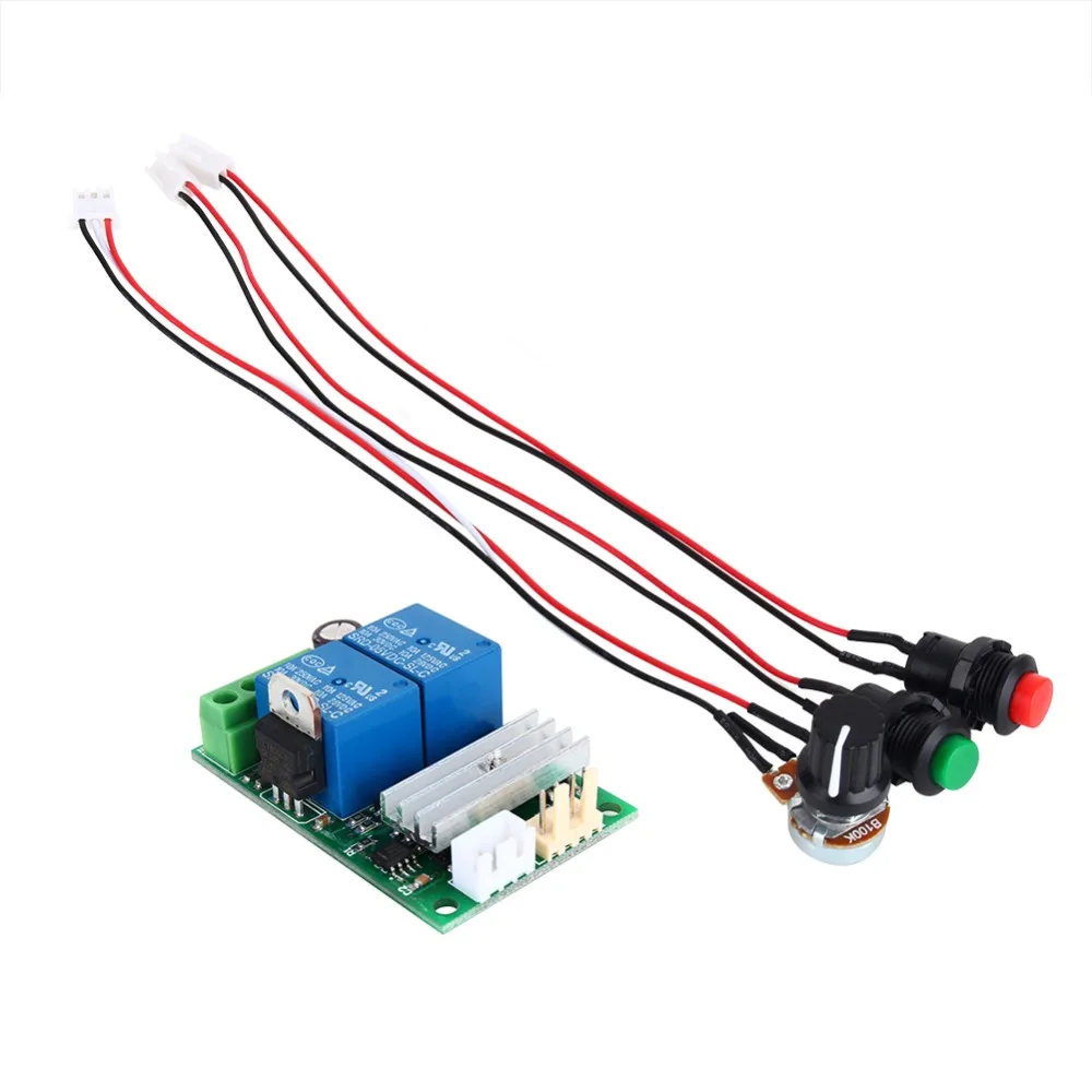 

Motor Pump Speed Controller PWM Regulator Reversing Switch High Quality 6V-24V DC 3A