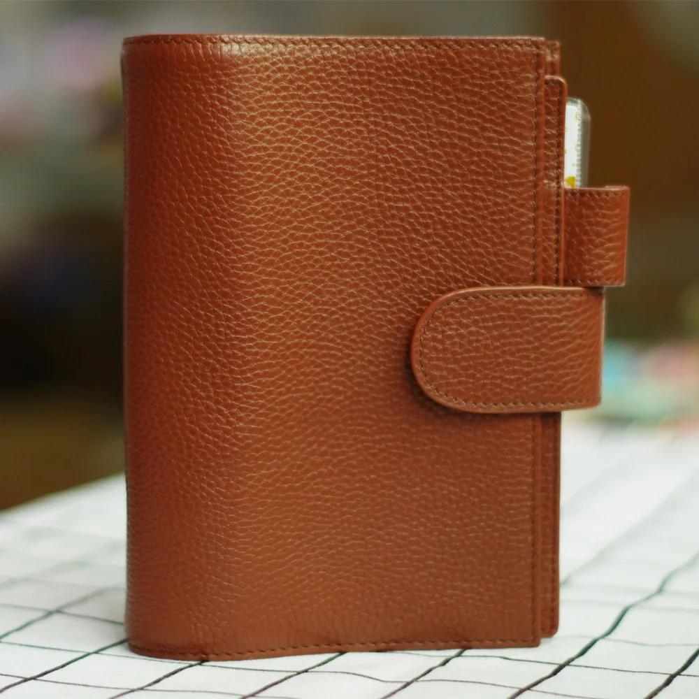 A6 Yiwi 100% Genuine leather Notebook Handmade Gold Spiral Notebook Cowhide Vintage Journal Planner Spiral Diary With Pocket A6 Yiwi 100% Genuine leather Notebook Handmade Gold Spiral Notebook Cowhide Vintage Journal Planner Spiral Diary With Pocket