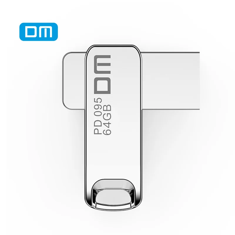 Флеш-накопитель USB2.0 super speed PD095 8G 16G 32GB 64GB металлический корпус с отверстием для ключа