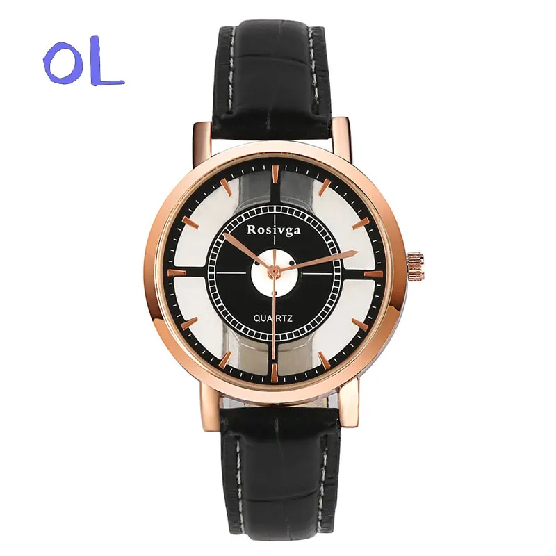 Korean version double face hollowed exo Watch Wrist Watches Casual