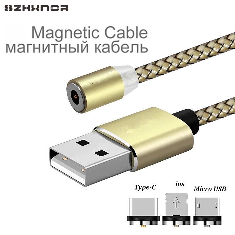 

Magnetic Micro USB Cable for iphone 6 7 8 Phone Magnet Mini USB Cable For Xiaomi mi 9 a1 a2 8 6 mi mix 3 2 max 3 lenovo z5 pro