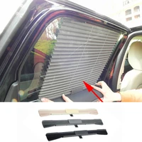 Car Window Retractable Mesh Curtain with UV Protection