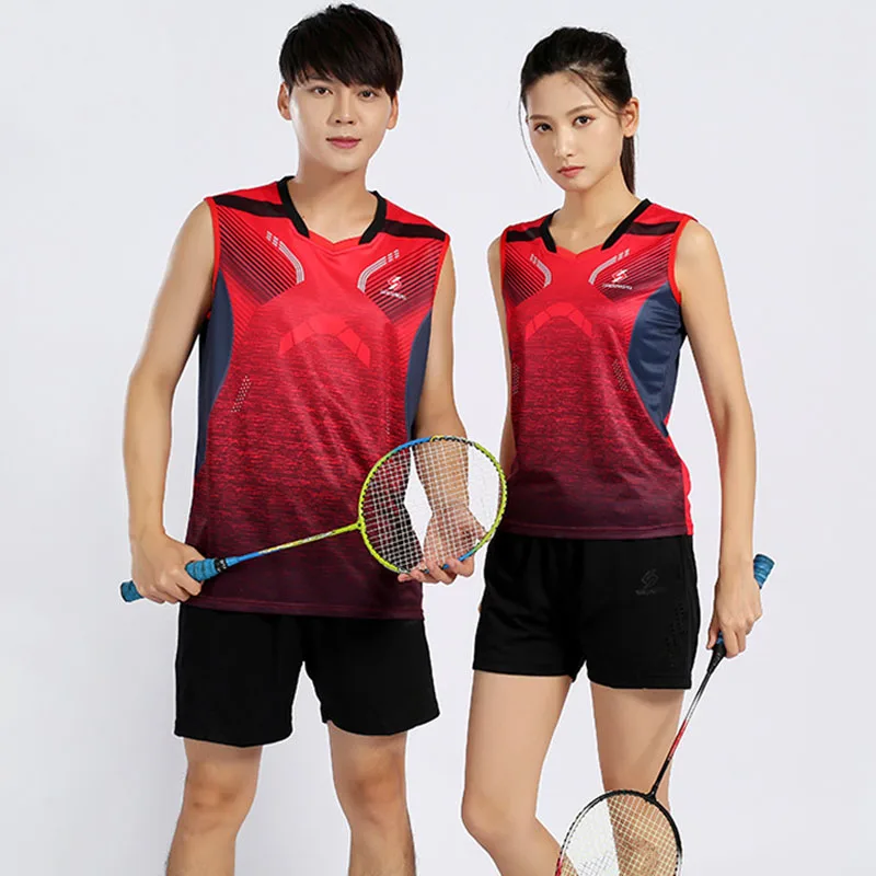 sleeveless badminton jersey