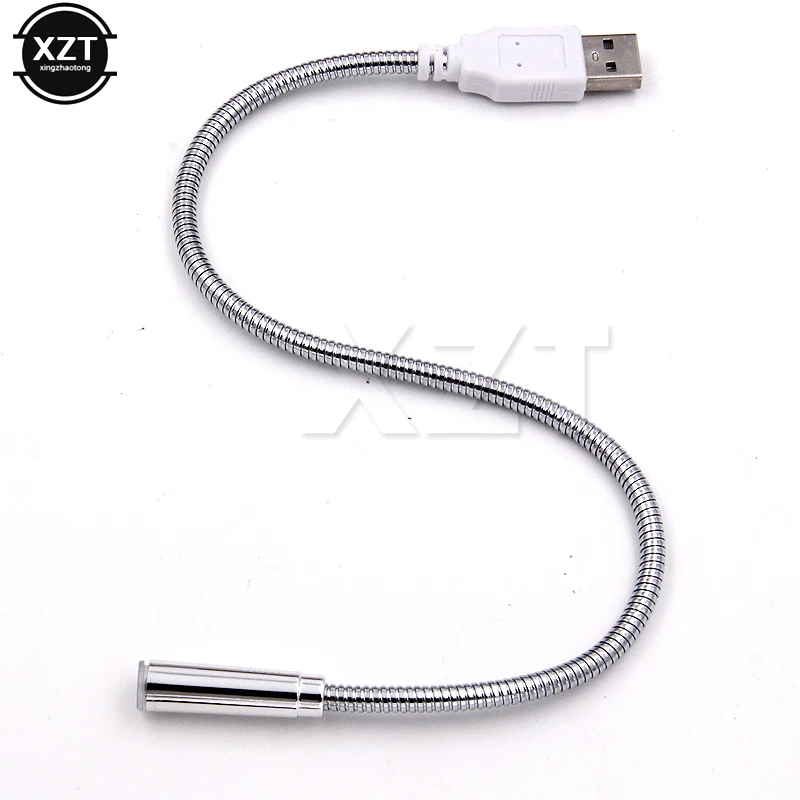 High quality Metal Design Mini Portable Torsion Adjust Angle USB Lamp Light for PC for Notebook power bank