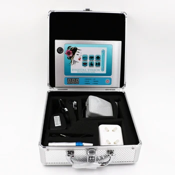 

Digital Touch Permanent Makeup machine Liberty Tattoo Machine Kit Rotary Swiss Motor Tattoo Machine with 50pc needle foot switch