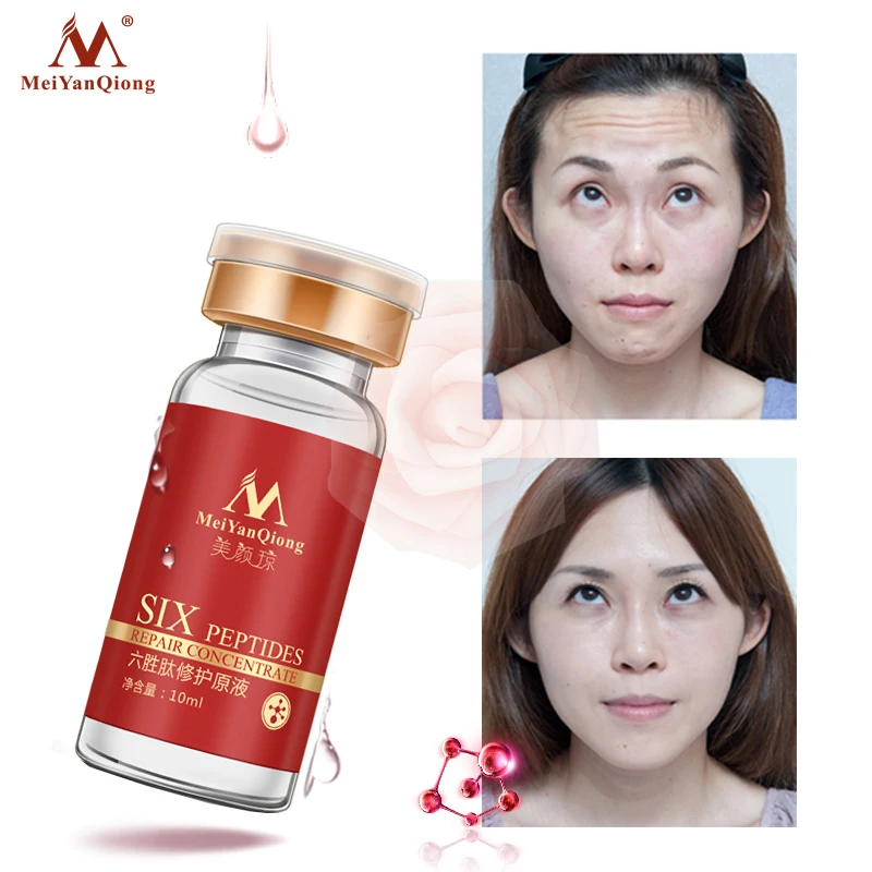 Омолаживающая сыворотка для лица Vera + коллагеновые пептиды антивозрастной