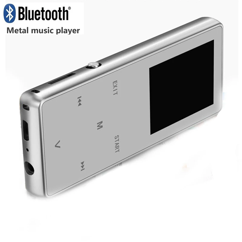 

2019 New Bluetooth Sport MP3 Player Portable Audio 8GB with Built-in Speaker FM Radio APE Flac Music Player