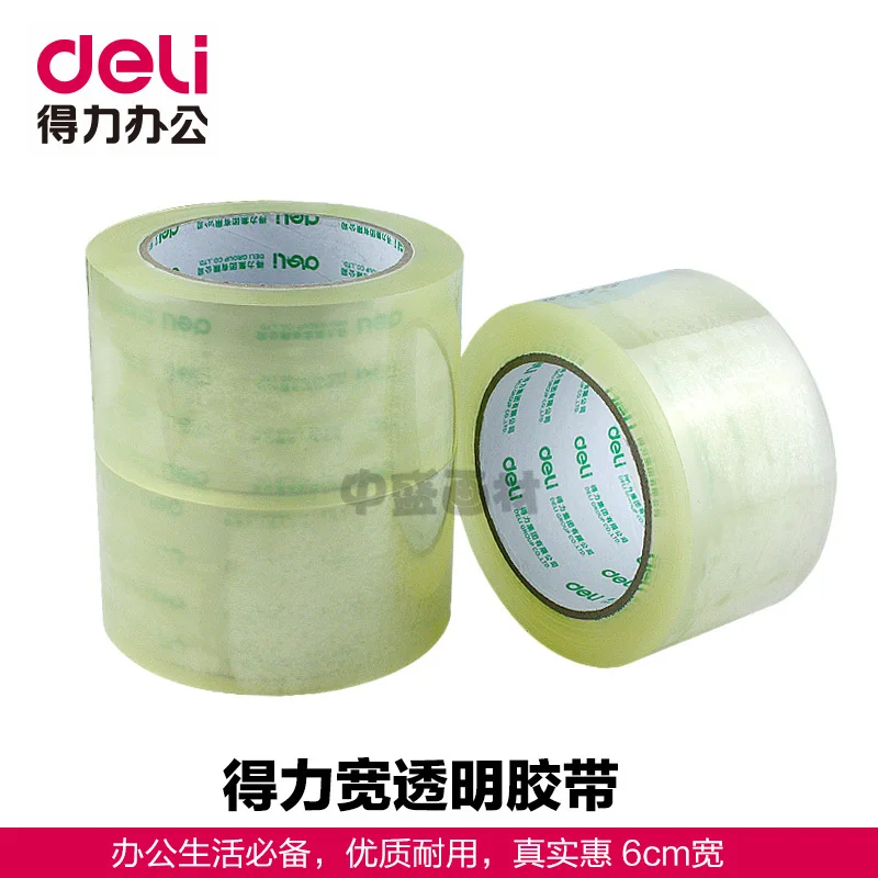 

6pcs/pack Sticky Adhesive Width 6cm 1.5cm thickness per pieces adhesive tape office work Sticky Paper Adhesive Tape Wholesale