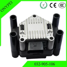 032905106E C1319 UF277 Катушка зажигания для VW Golf Jetta Beetle Audi A3 A4 Skoda Fabia Seat 032905106B 032905106D 032905106F