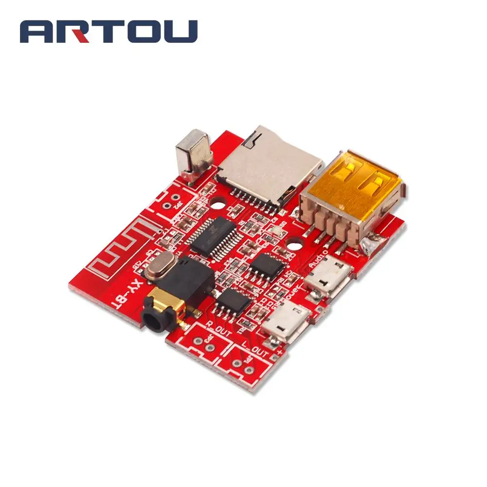 

MP3 Decoding Playback Board Bluetooth 4.1 Audio Module Sound Card / Car Bluetooth Speaker Amplifier