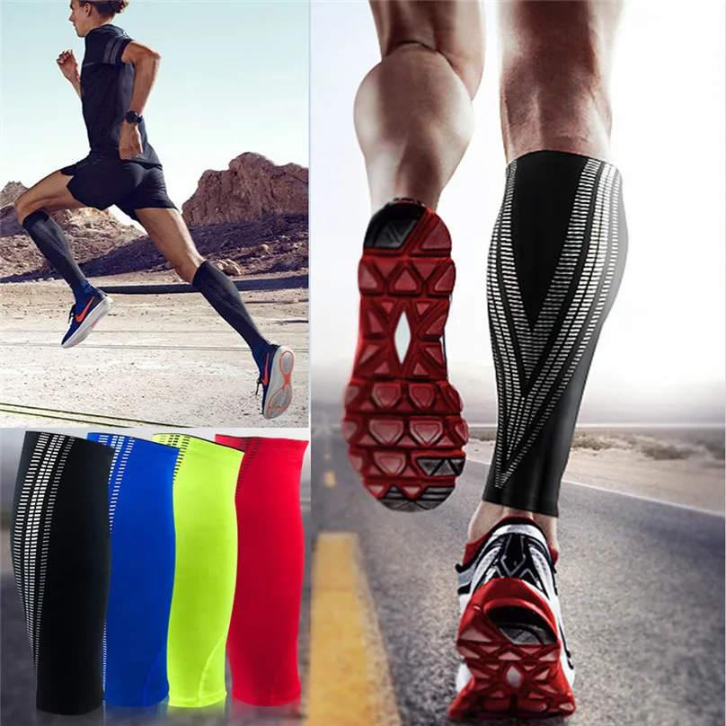 

Unisex Knee Sleeve Breathable Knee Pads Basketball Elastic Sports Leg Calf Leg Brace Support Stretch Sleeve For Running 30ST11