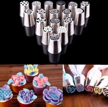 

17pcs Pastry tips/Stainless steel seamless integration kitchen tools