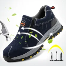 Мужская обувь; Рабочая защитная обувь; обувь со стальным носком; дышащие рабочие ботинки с защитой от прокалывания; нерушимая обувь; защитная обувь; мужские кроссовки
