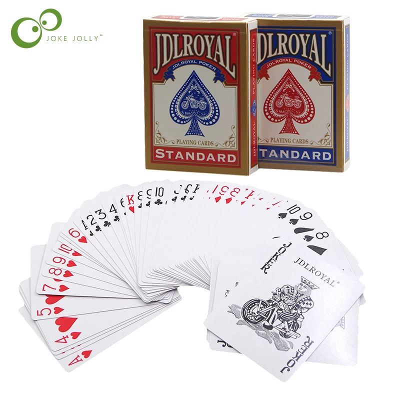 

Magic Playing Cards Blue/Red Standard Playing Magic Tricks Poker Card Training Magic Playing Cards Magic Tricks Tools GYH