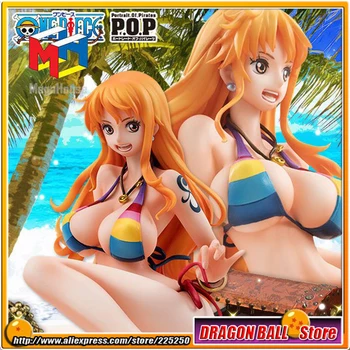 

Anime "One Piece" Original MegaHouse Excellent Model Portrait Of Pirates / P.O.P LIMITED EDITION Painted Figure - Nami Ver. BB