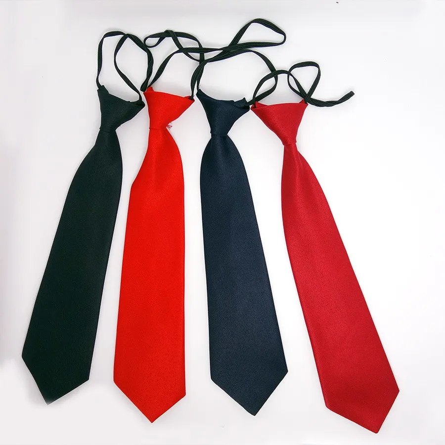 Sylvialuca School Boys Children Kids Baby Wedding Solid Colour Elastic Tie Necktie Boy Tie Baby Wedding Necktie Neck Tie Stain