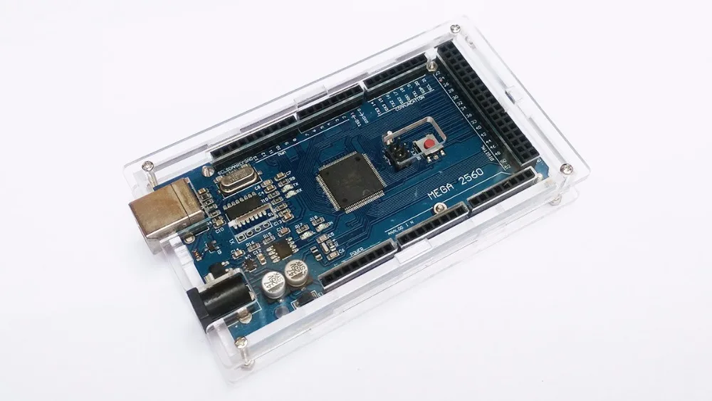 

Smart Electronics Mega2560 Transparent Acrylic Box shell Compatible for arduino Mega 2560 R3 Case