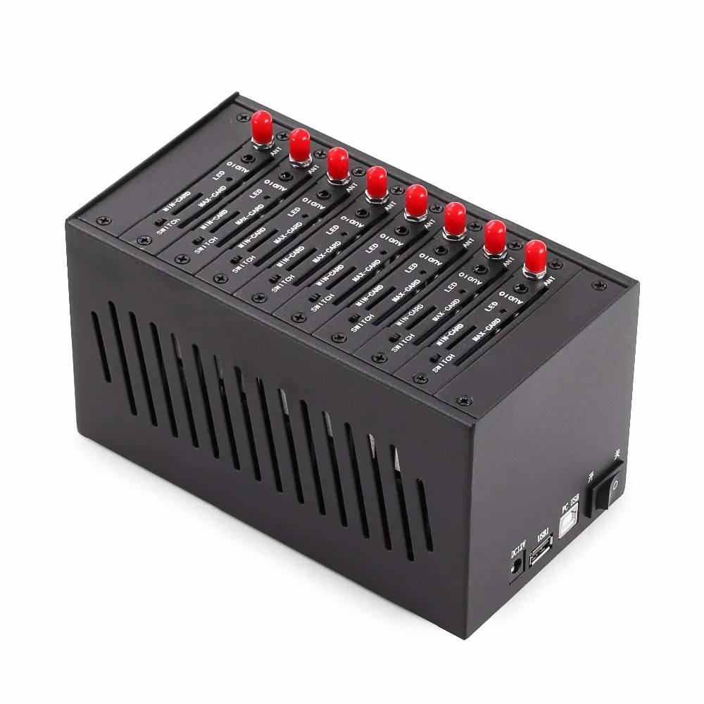 FIMT Ethernet 8 портовый USB модем пул с wavecom q24plus модуль профессиональная Отправка sms