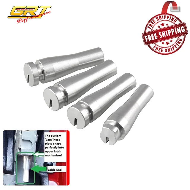 4pcs Set For Ford Door Cable Repair Kit F Series With Cam Piece 4pcs Set For Ford Door Cable Repair Kit F Series With Cam Piece E Ranger Expedition Excursion Navigator Ot266