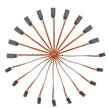 10Pcs 200mm Servo Lead Wire Extension Cable For RC Futaba JR Male to Female 20cm